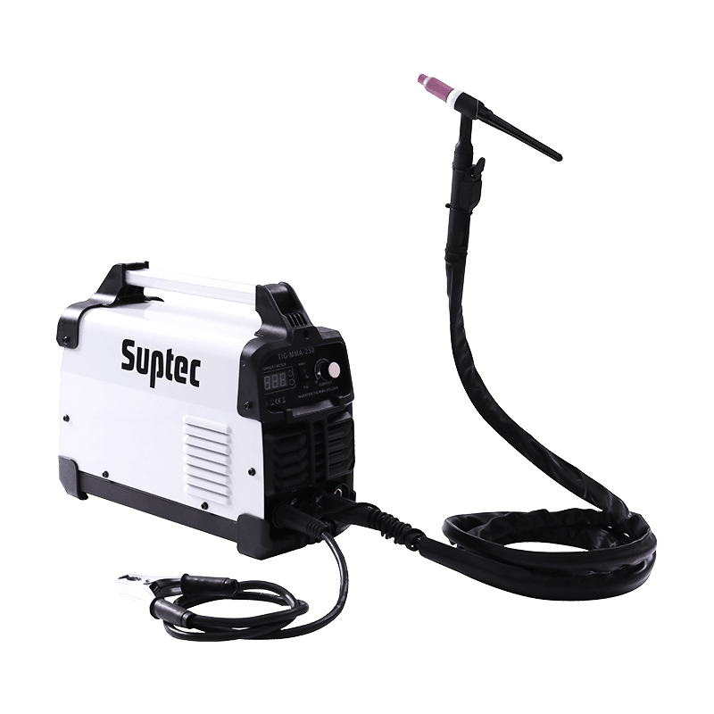 SUPTEC STICK WELDER 165AMP/205MP, DIGITAL DISPLAY 110/220V DOBLE VOLTAJE IGBT INVERSOR AC SOLDADOR, INCORPORADO HOT START ARC FORCE PORTÁTIL MÁQUINA DE SOLDADURA MMA