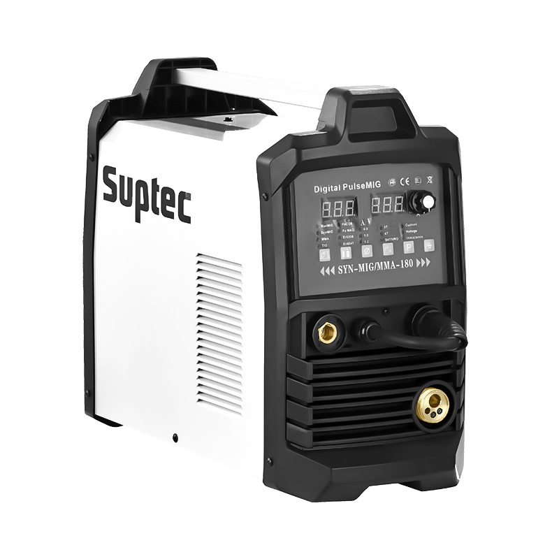 SUPTEC 205A SOLDADORA MIG,SOLDADORA ARC STICK,3 EN 1 MULTIFUNCION,DUAL VOLTAJE 110/220V,GAS GASLESS,SOLDADORA INVERTER ARRANQUE EN CALIENTE CON LIFT TIG,PANTALLA LCD digital,MÁQUINA DE SOLDADURA MIG MIG/LIFT TIG/ARC 3 EN 1 2T 4T