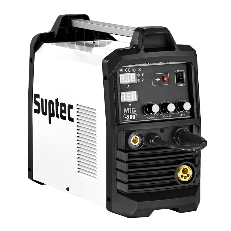 SOLDADOR MULTIPROCESO SUPTEC 200AMP INVERSOR CON AÑO DE GARANTÍA, DOBLE VOLTAJE 220V 110V MIG/TIG/ARC STICK 3 EN 1 SOLDADOR/MÁQUINA DE SOLDADURA